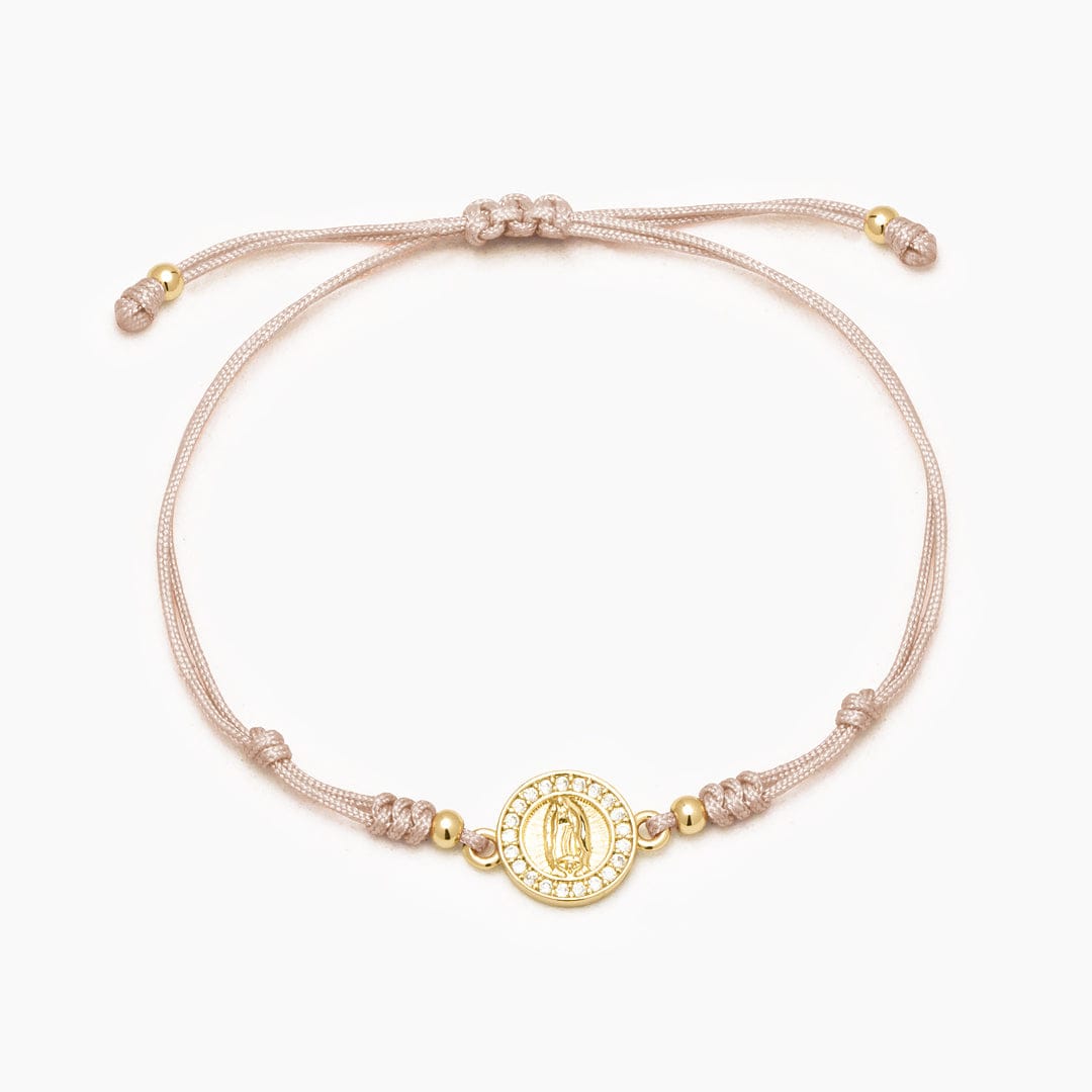 PULSERA HILO GUADALUPE - NUDE