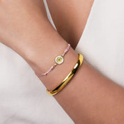 PULSERA HILO GUADALUPE - ROSA