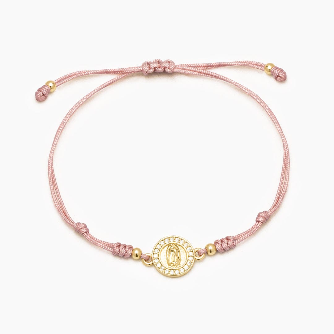 PULSERA HILO GUADALUPE - ROSA