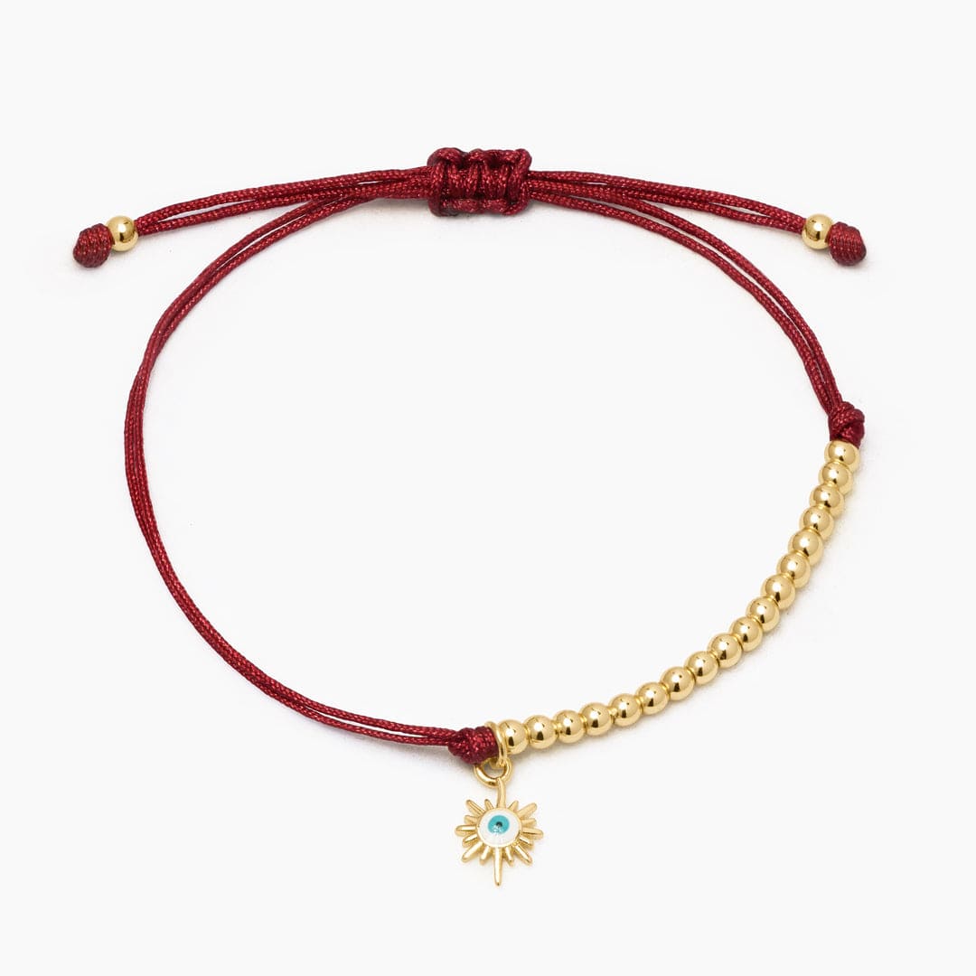 PULSERA HALUK - BURGUNDY