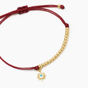 PULSERA HALUK - BURGUNDY