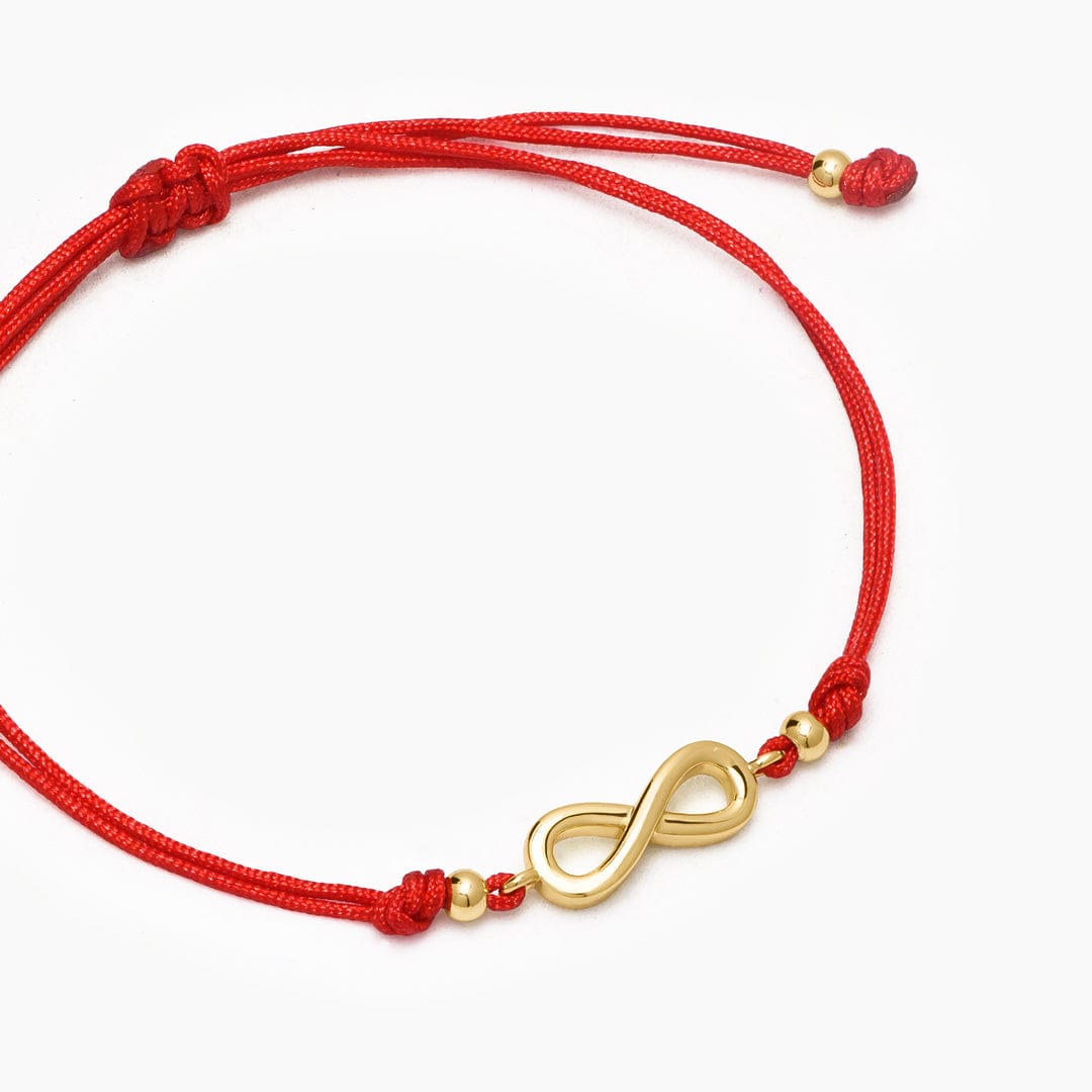 PULSERA HILO INFINITY - RED