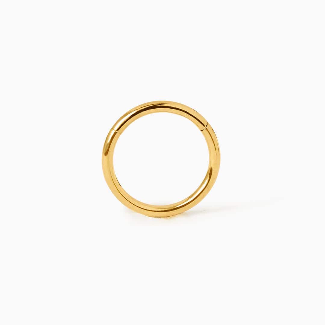 BORA PIERCING TITANIO GOLD 10mm - WATERPROOF