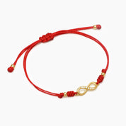 PULSERA HILO INFINITO - RED