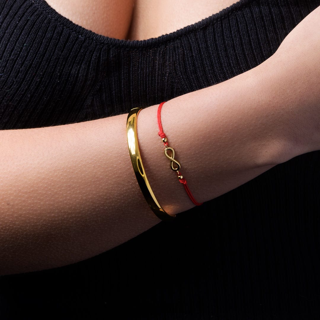 PULSERA HILO INFINITY - RED