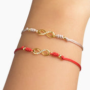 PULSERA HILO INFINITO - RED