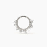 ISEL PIERCING TITANIO SILVER 8mm - WATERPROOF
