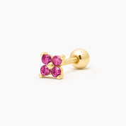 IVY PIERCING FUCSIA - PLATA 925