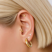KIMI PIERCING TITANIO - GOLD - WATERPROOF