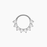 LAILA PIERCING TITANIO SILVER 8mm - WATERPROOF