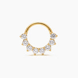 LAILA PIERCING TITANIO GOLD 10mm - WATERPROOF