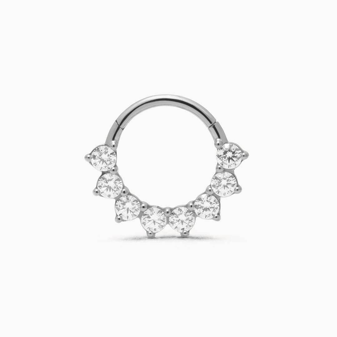 LAILA PIERCING TITANIO SILVER - WATERPROOF