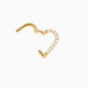 LIBI PIERCING TITANIO GOLD 8mm - WATERPROOF