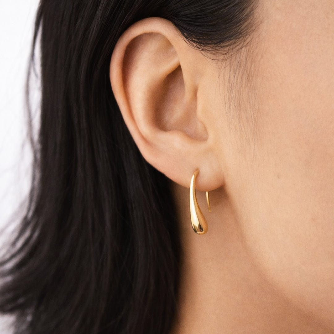 ARGOLLAS ARETES DANNA GOLD - WATERPROOF