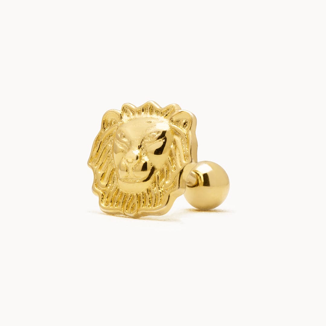 LION PIERCING PLATA925