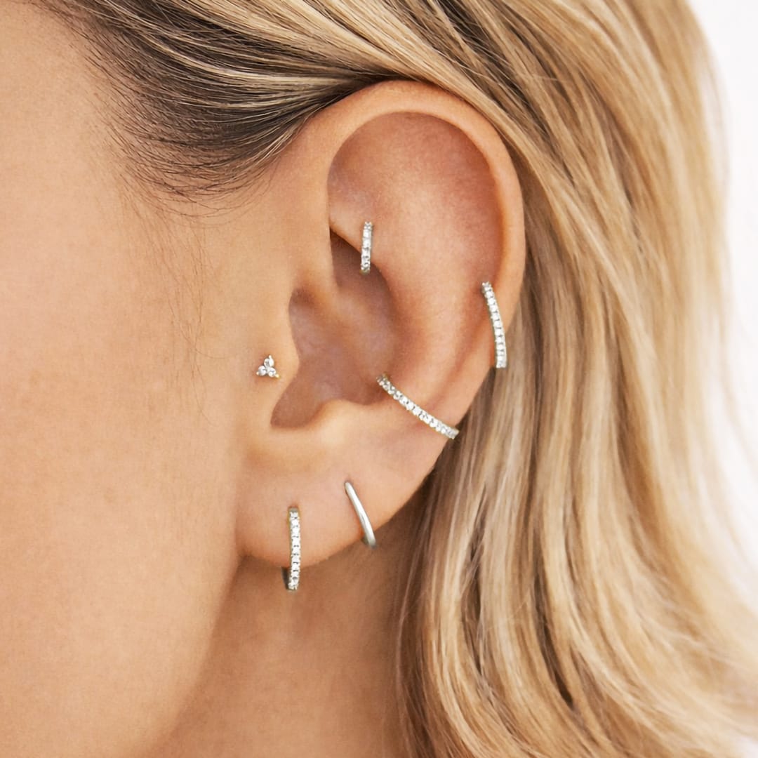 MADDI PIERCING TITANIO SILVER 12mm - WATERPROOF