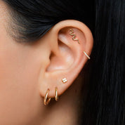 MADDI PIERCING TITANIO GOLD 6mm- WATERPROOF