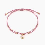 PULSERA MALVA ROSA