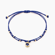 PULSERA MALVA AZUL