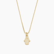 COLLAR HAMSA - MANO DE FATIMA