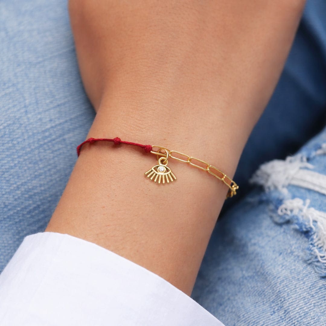 PULSERA HILO OJO TURCO - WATERPROOF
