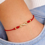 PULSERA HILO INFINITO - RED