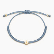 PULSERA MARGARITA - AZUL ACERO