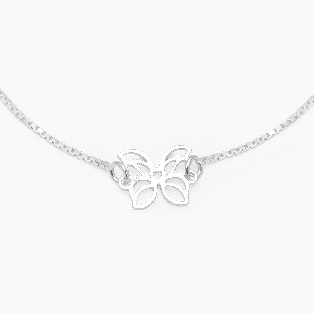 PULSERA MARIPOSA SILVER - PLATA925