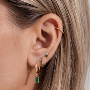BORA PIERCING TITANIO GOLD 1.0x10mm LABRET - WATERPROOF
