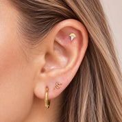 FRIDA PIERCING TITANIO - GOLD - WATERPROOF
