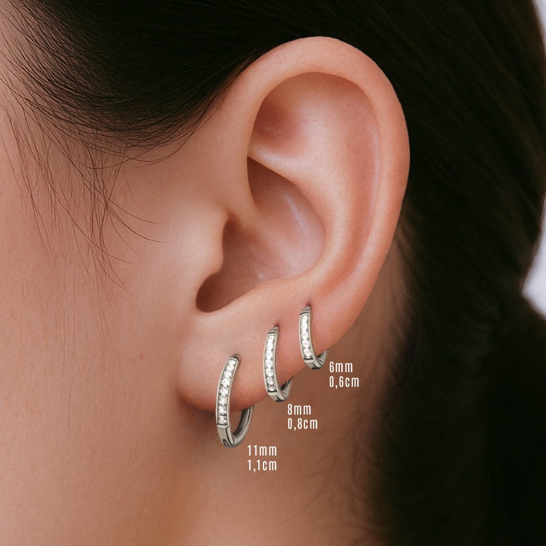 ARGOLLAS NICOLE SILVER - MINI - WATERPROOF