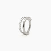 NOAH PIERCING TITANIO SILVER 8mm- WATERPROOF