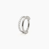 NOAH PIERCING TITANIO SILVER 8mm- WATERPROOF