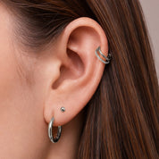 NOAH PIERCING TITANIO SILVER 8mm- WATERPROOF