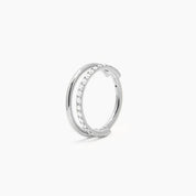 NOAH PIERCING TITANIO SILVER - WATERPROOF