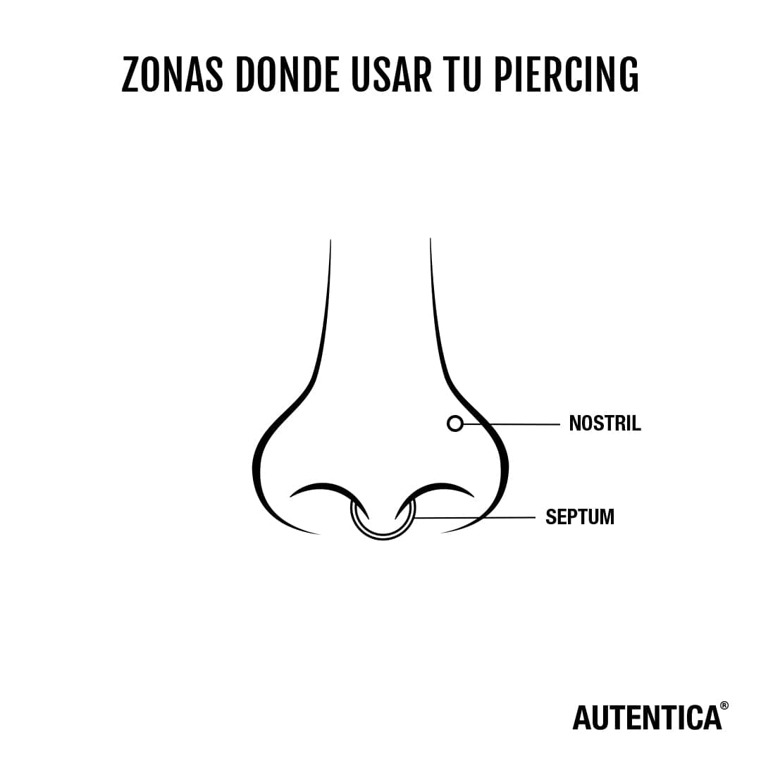 BORA PIERCING TITANIO SILVER 8mm - WATERPROOF