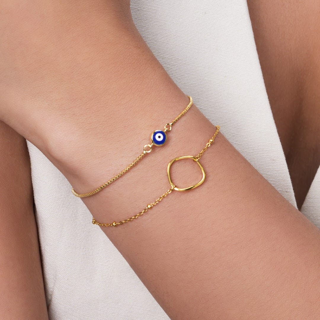 PULSERA OJO TURCO - AZUL