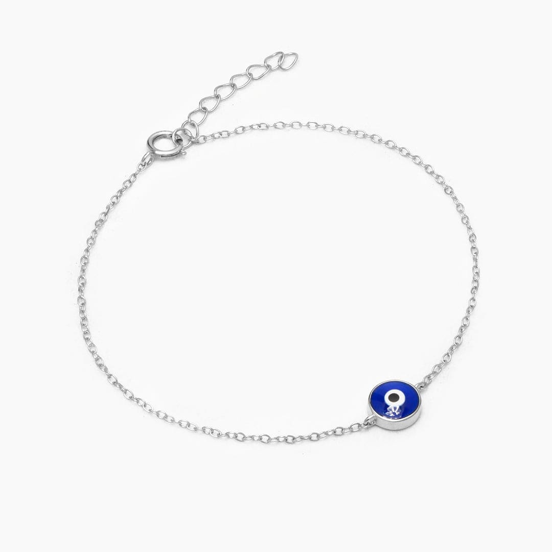 PULSERA OJO TURCO SILVER