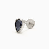 NOIR PIERCING TITANIO - SILVER - WATERPROOF