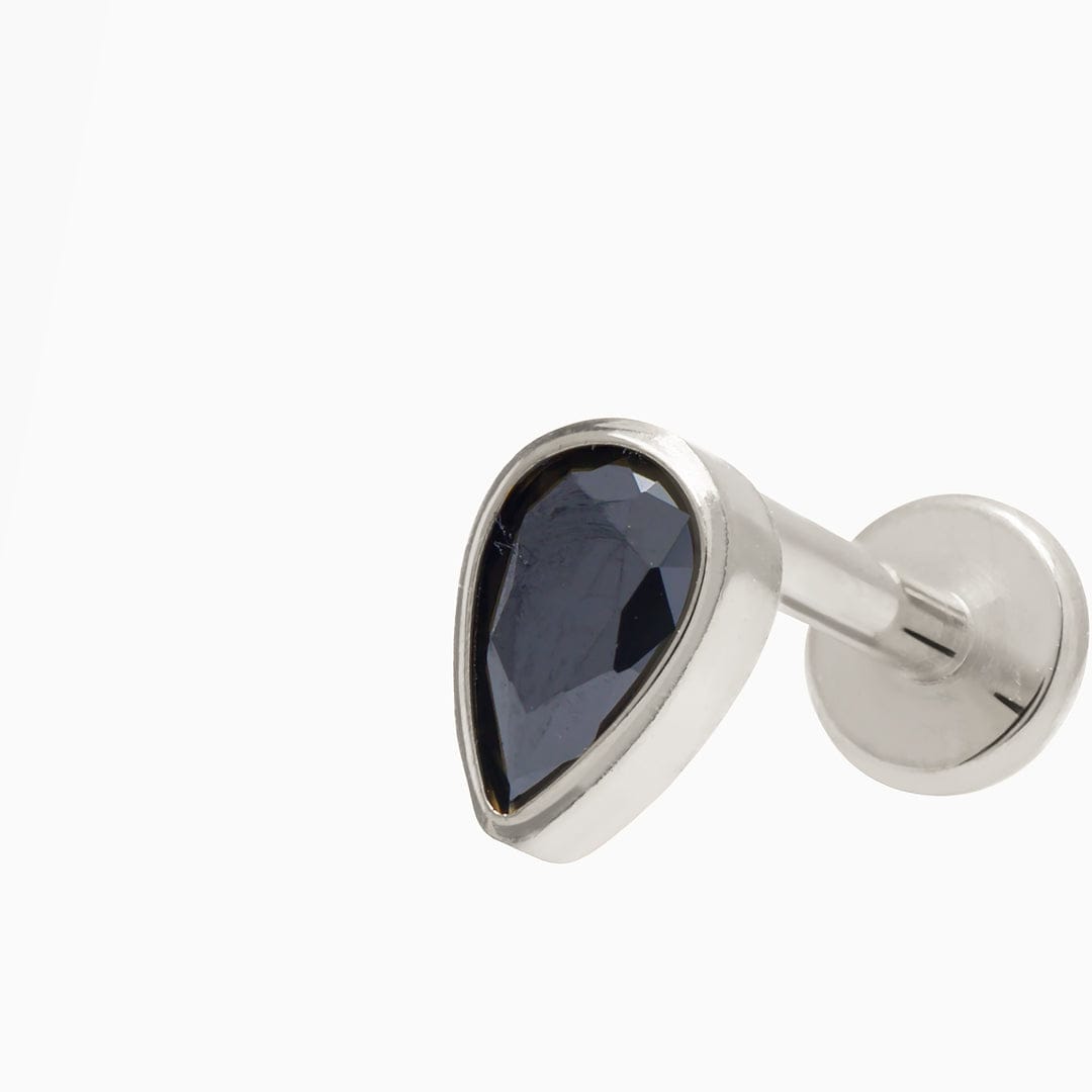 ONYX PIERCING TITANIO - SILVER - WATERPROOF