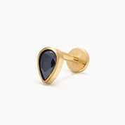 ONYX PIERCING TITANIO - GOLD - WATERPROOF
