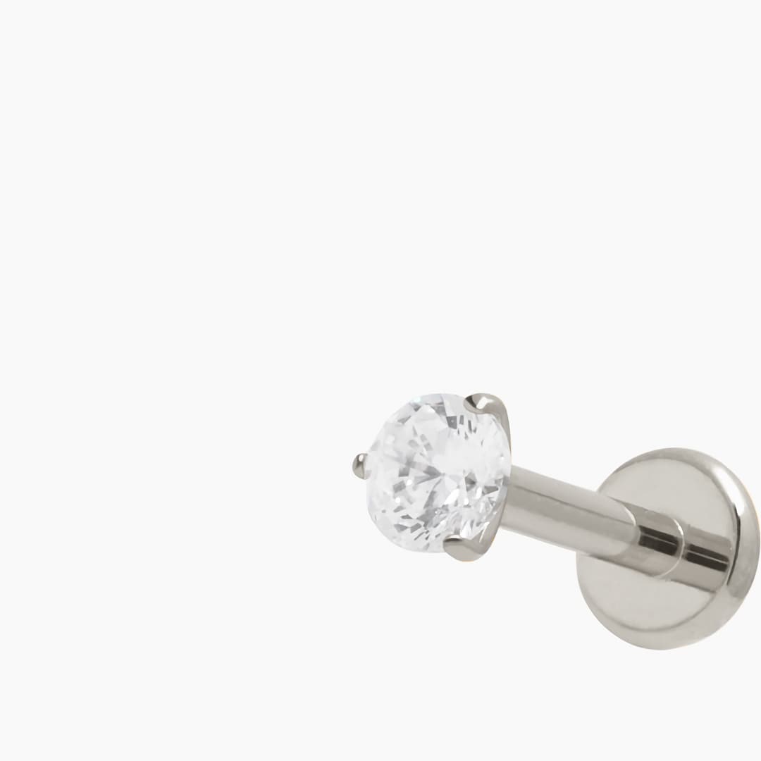 PUNTO DE LUZ PIERCING TITANIO - SILVER - WATERPROOF