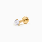 PUNTO DE LUZ PIERCING TITANIO - GOLD 3MM - WATERPROOF