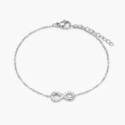 PULSERA INFINITO SILVER - WATERPROOF
