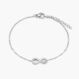 PULSERA INFINITO SILVER - WATERPROOF