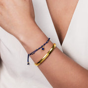 PULSERA MALVA AZUL