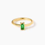 ANILLO SALMA - VERDE ESMERALDA - WATERPROOF