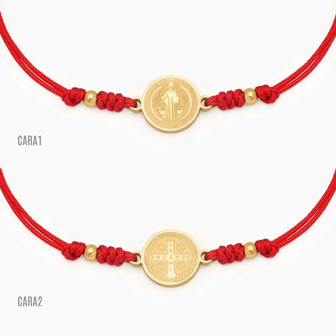 PULSERA HILO SAN BENITO RED - WATERPROOF