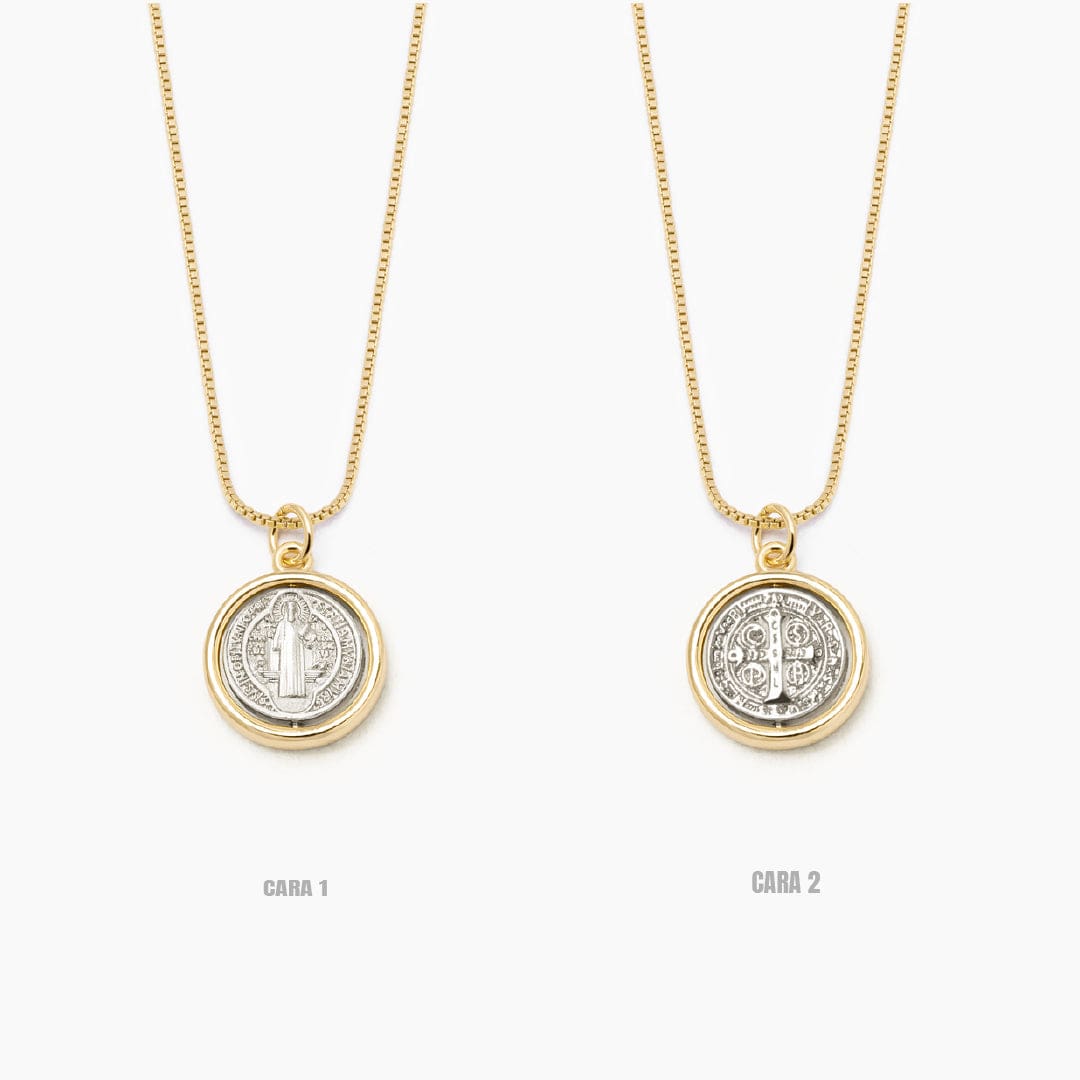 COLLAR SAN BENITO REVERSIBLE BICOLOR