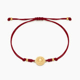 PULSERA HILO SAN BENITO BORGOÑA - WATERPROOF